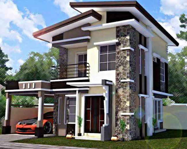 Model Desain Rumah Minimalis 2 Lantai Sederhana tapi Elegan