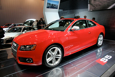 Audi A5 and S5 at the 2007 New York Auto Show