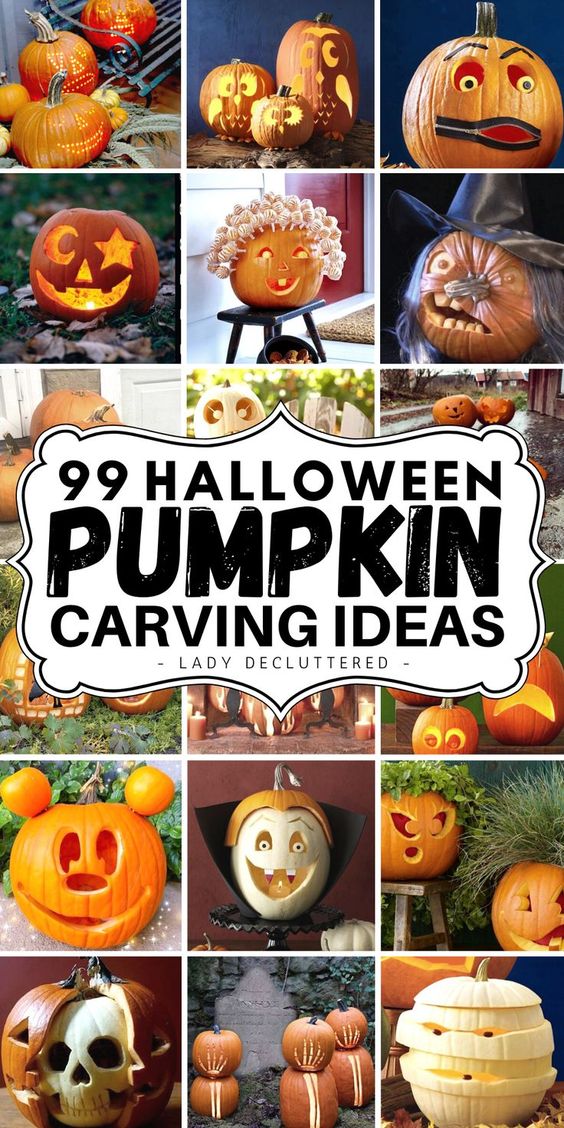 99 Halloween Pumpkin Carving Ideas