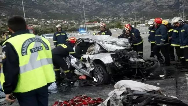 Τραγωδία: Τέσσερις νεκροί από τροχαίο δυστύχημα στον Εύοσμο Θεσσαλονίκης ΟΔΗΓΟΥΣΕ 17ΧΡΟΝΟΣ!