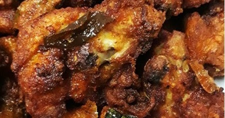 Dari Dapur MaDiHaA: Ayam Goreng Berempah Mamak Penang