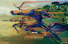 Fandango Exclusive Avengers: Infinity War Print by Kaz Oomori x Marvel