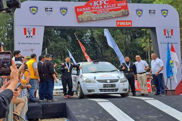 Kejuaraan Rally 2023 di Simalungun Sukses Digelar, Polres Simalungun Diapresiasi Penyelenggara 