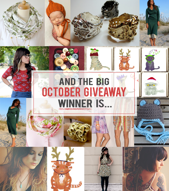 The Bubby and Bean Big October Giveaway Winner