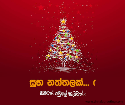 Merry christmas sinhala wishes - facebook profile picture sinhaa
