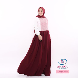 Uniqa dress - Butik Busana Muslim Terbesar Dan Terlengkap