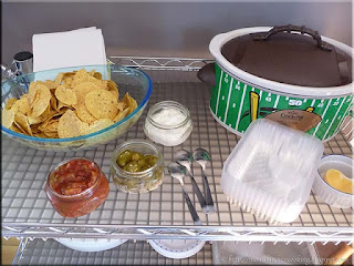 nacho station set-up