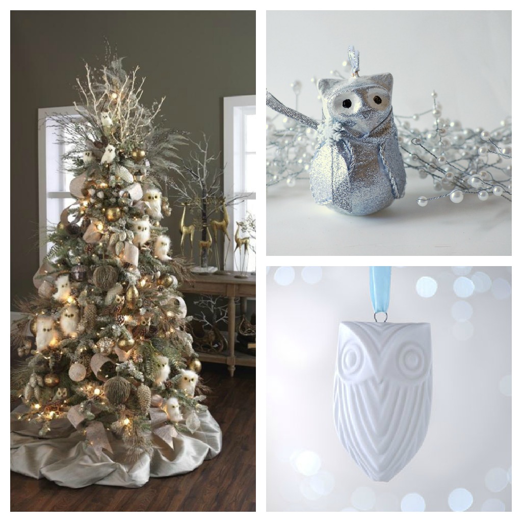 Christmas Tree Color  and Decor  Schemes  Setting for Four