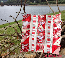 Block 68 - Nearly Insane Quilt at the Elan Valley, Wales