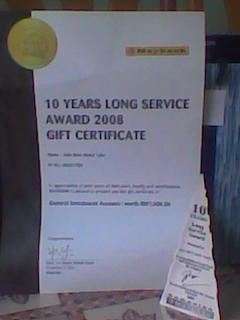 Long Service Award