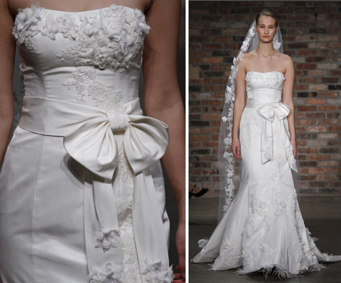 designer wedding dresses 2011. Charmeuse Wedding Dresses