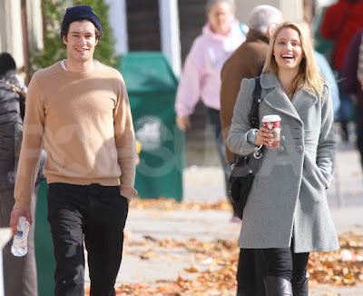  THE ROMANTICS and he was spotted grabbing coffee with Dianna Agron 