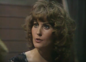 Actress Maureen Sweeney in the LWT comedy, 'Romany Jones' episode 'The Washing'