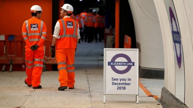 The Elizabeth Line had been due to open in December 2018