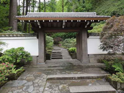 Portland Japanese Garden gate