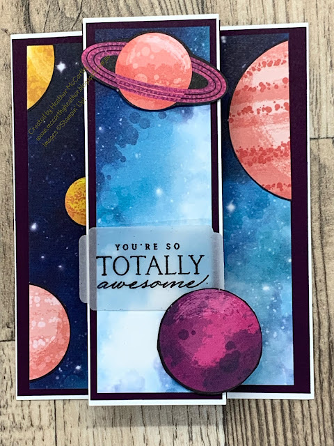 Special Fold Stargazing Card, Stampin' Up!