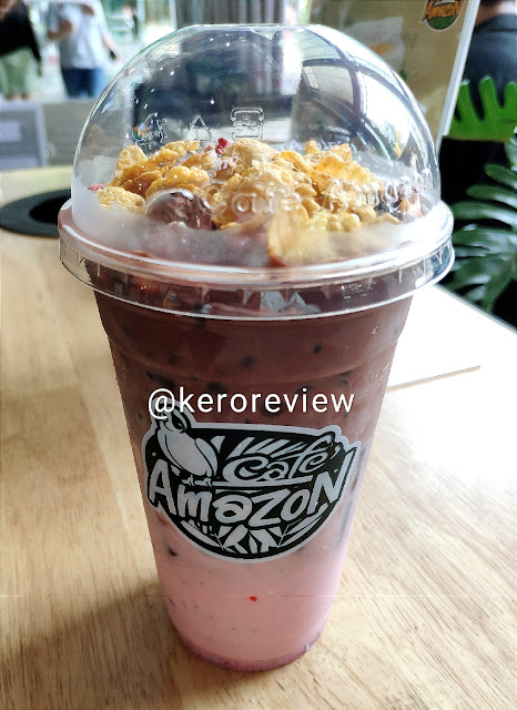 รีวิว คาเฟ่ อเมซอน สตรอว์เบอร์รี ช็อกโก ทวิสต์ (CR) Review Strawberry Choco Twist, Cafe Amazon.