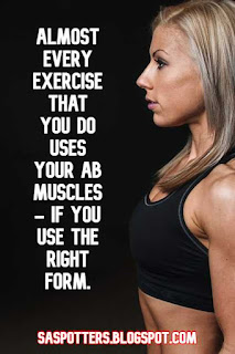 Almost every exercise that you do uses your ab muscles - if you use the right form.