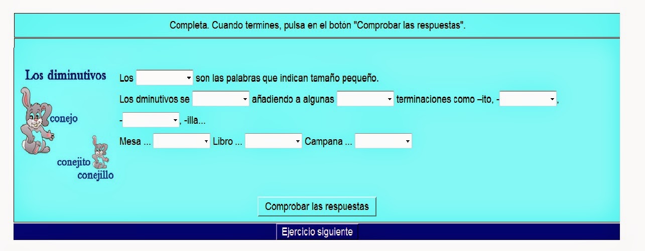 http://cplosangeles.juntaextremadura.net/web/lengua3/vocabulario_3/diminutivos_3/diminutivos01.htm