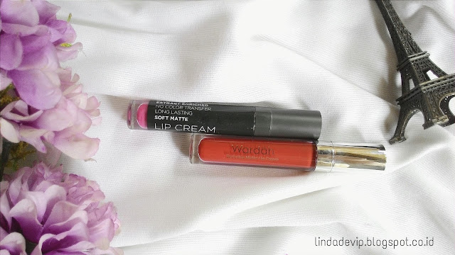 Mineral Botanica Soft Matte Lipcream vs. Wardah Exclusive Matte Lip Cream