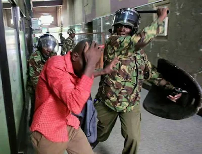 UoN protest. PHOTO | FILE