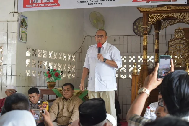 Keliling Sumbar, Andre Rosiade Pastikan Warga tetap Pilih Prabowo