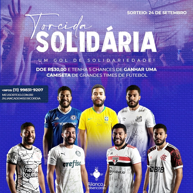 Copa do Mundo: Torcida Solidária da Aliança de Misericórdia