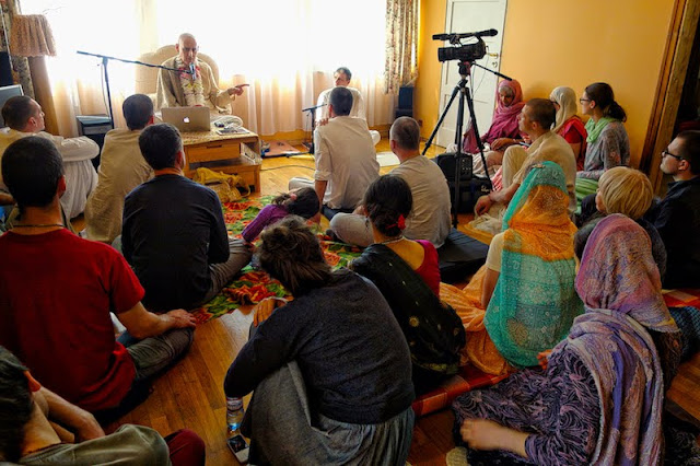 Sankarshan Das at Home Program--Riga, Latvia