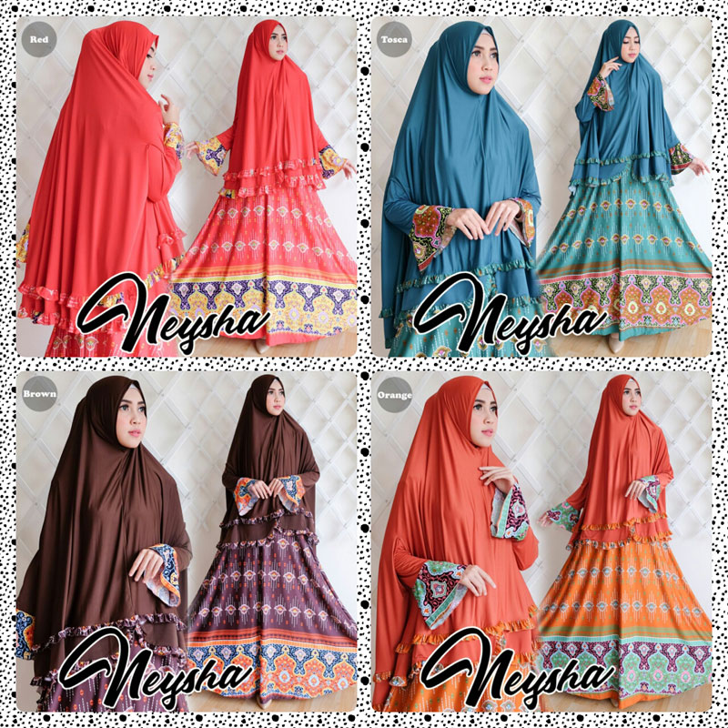  GAMIS  MUSLIMAH  NESYA Gamis Muslimah Trendy  Model Gamis  