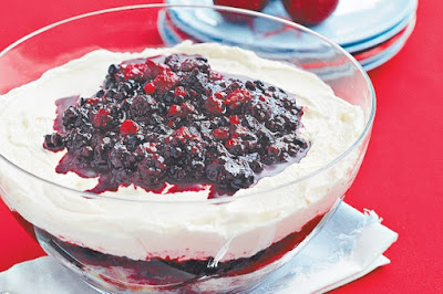 Berry trifle with brown sugar mascarpone desserts recipes