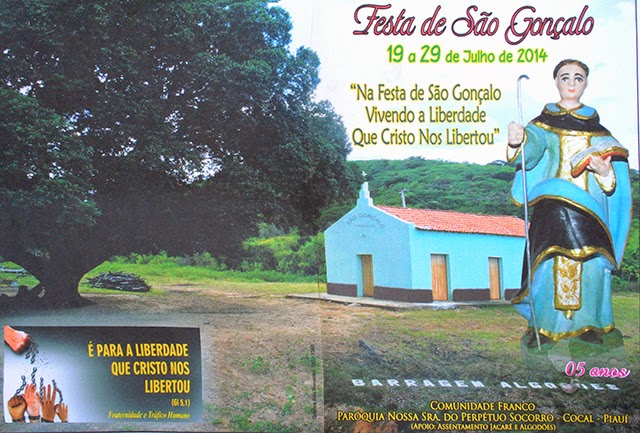 Confira a Programação dos Festejos de São Gonçalo na Localidade Franco em Cocal