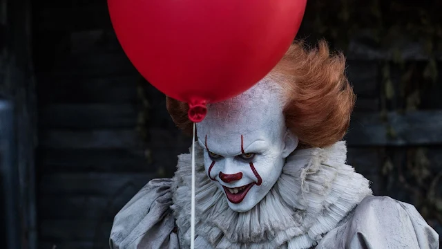 Free It Bill Skarsgard Clown Pennywise Horror wallpaper. Click on the image above to download for HD, Widescreen, Ultra HD desktop monitors, Android, Apple iPhone mobiles, tablets.