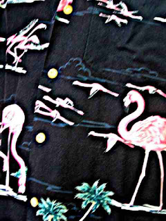 closeup of the shirt of Art