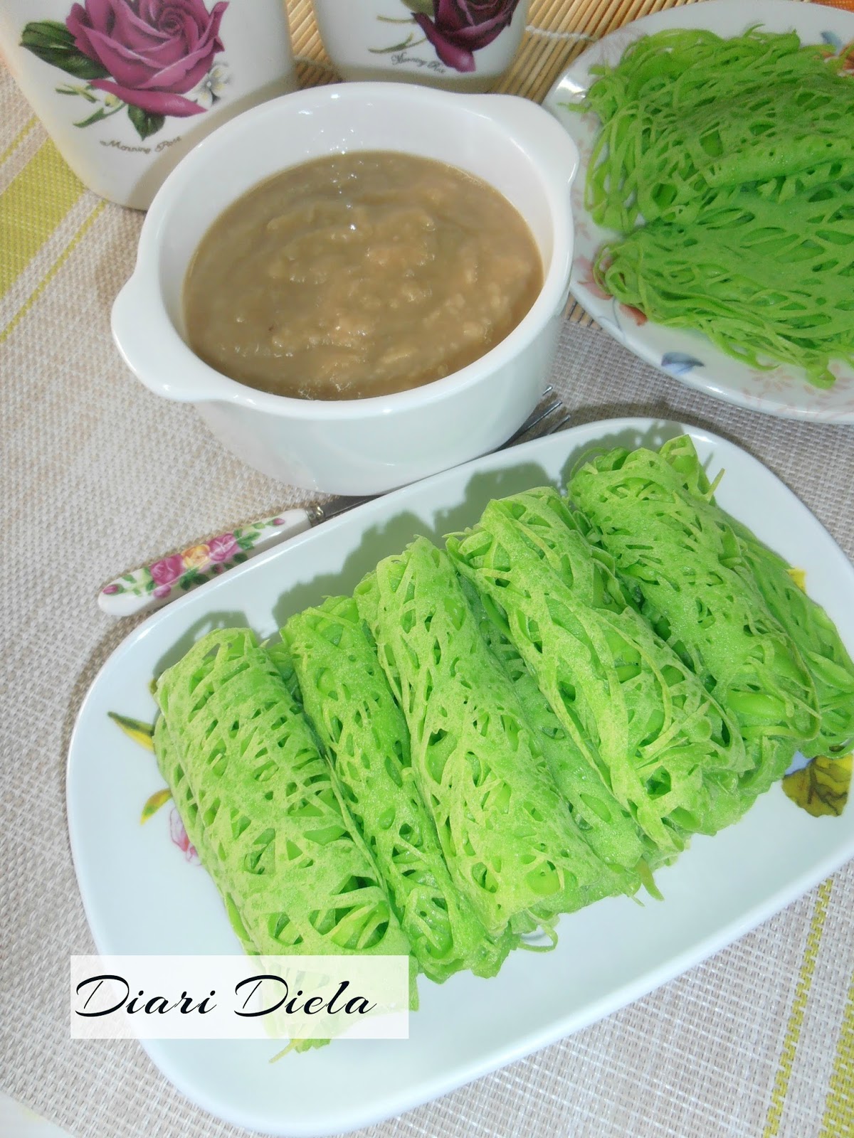 DIARI DIELA: Roti Jala Kuah Durian