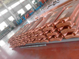 Conductive copper tile
