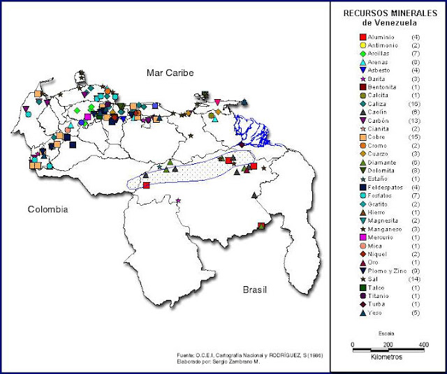 Recursos Minerales de Venezuela