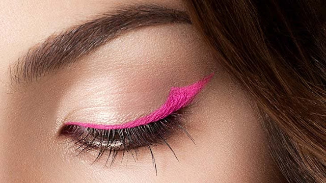 apply a line of classic colored eyeliner