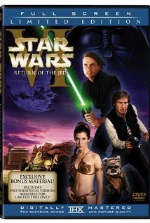 poster filme star wars episodio VI o retorno de jedi