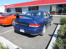 Subaru Impreza with complete paint job from Almost Everything Auto Body.