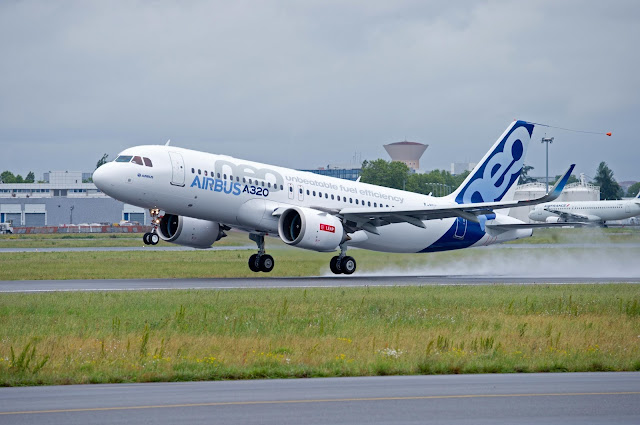 A320neo Maiden Flight