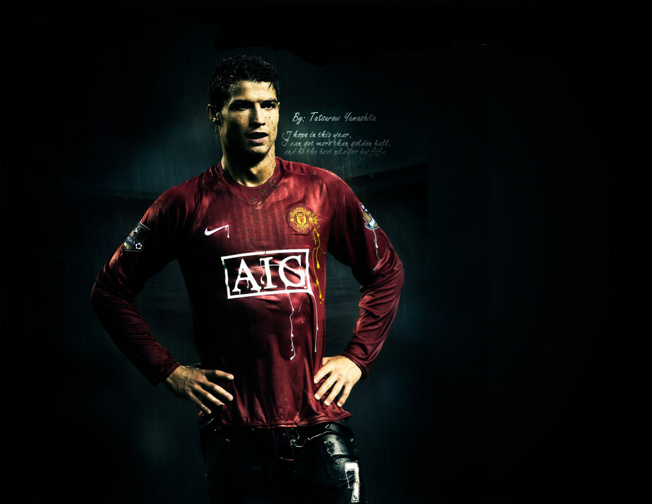  Cristiano  Ronaldo  Manchester  United  Wallpaper HD Free 