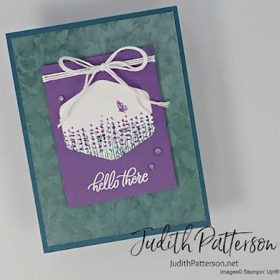 Stampin' Up! Painted Lavender Handmade Card