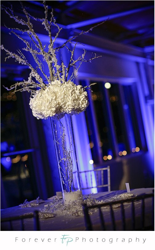 winter wedding centerpieces images