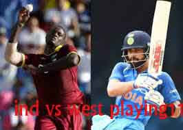 west indies playing11