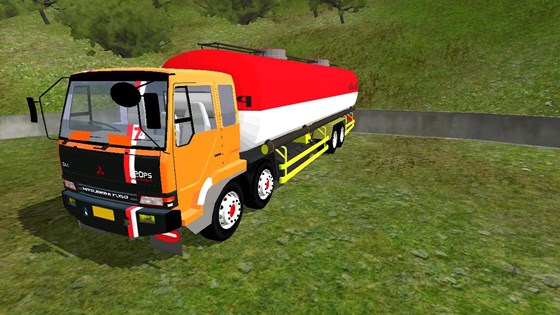 MOD Truck Fuso Tronton BUSSID Ala Sumatera Terbaru By MTSA