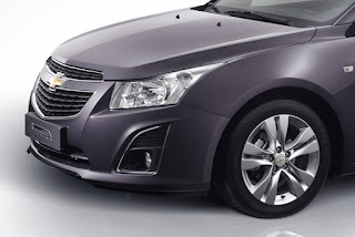 new chevrolet cruze facelift front bumper