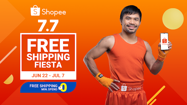 Shopee’s 7.7 Free Shipping Fiesta