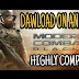 Highly Compressed Modern Combat 5 - Modern Combat 5 APK + OBB + DATA For Andriod (5MB) 