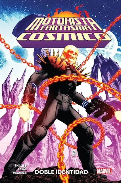 Reseña de 100% Marvel HC. Motorista Fantasma Cósmico 1 Doble identidad, Panini Comics