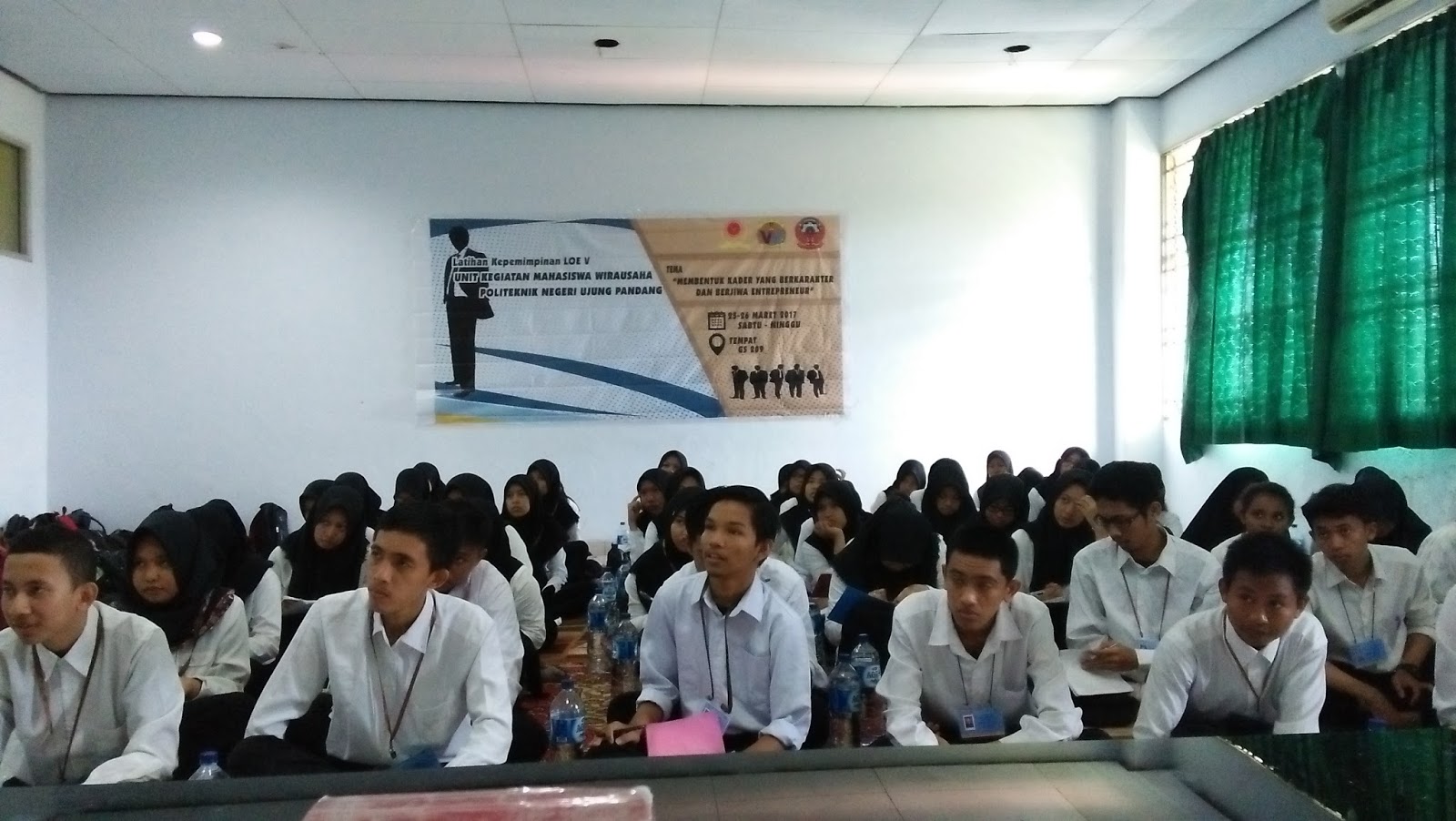 Latihan Kepemimpinan LOE 5 UKM WIRAUSAHA PNUP tanpa Kekerasan